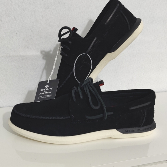 Sperry Other - SPERRY PLUSHWAVE MEN'S IN BLACK SIZE 10 STS,24473